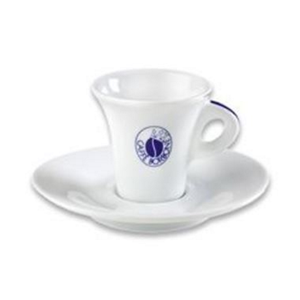 Skodelica za espresso Borbone s podstavkom 50ml 6/1
